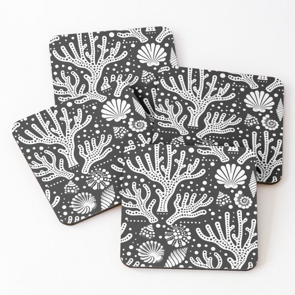 Item preview, Ocean Dream Black and White designed and sold by SilverPegasus.