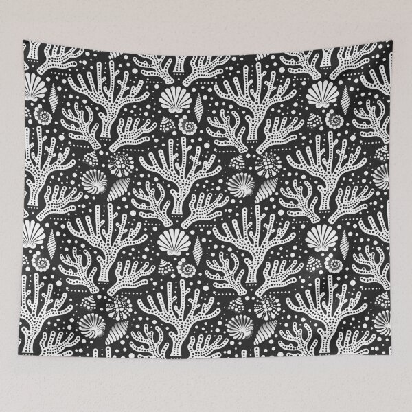 Item preview, Ocean Dream Black and White designed and sold by SilverPegasus.