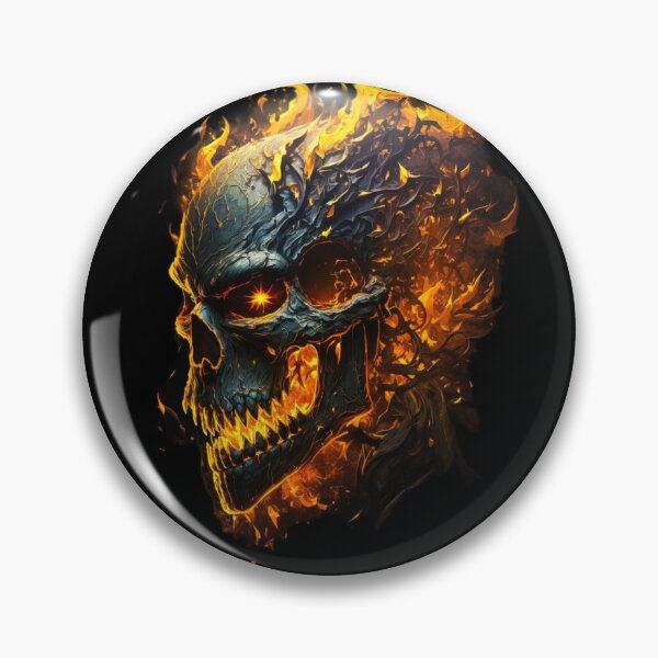 Item preview, Skull Fire designed and sold by SixtyOneDesign.