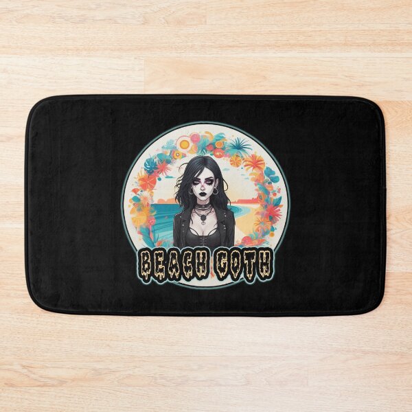 Item preview, Beach Goth Girl, Summer, Dark Humor Design designed and sold by Burn-Ego.