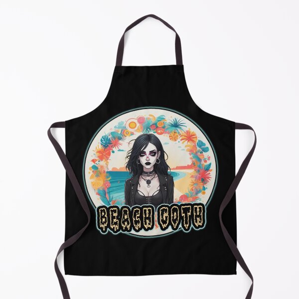 Item preview, Beach Goth Girl, Summer, Dark Humor Design designed and sold by Burn-Ego.