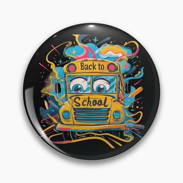 Item preview, Ride in Style: Schoolbus Collection designed and sold by AI-Only Creations.