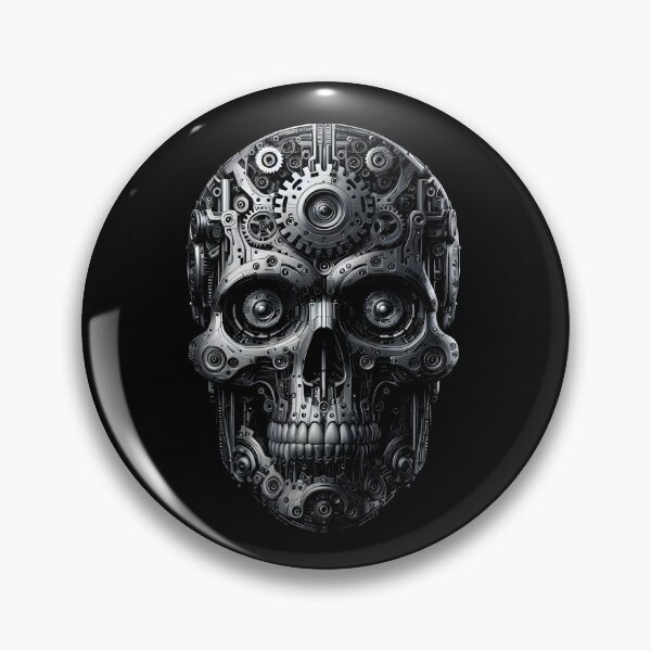 Item preview, Mechanical Skull designed and sold by zarshirts.