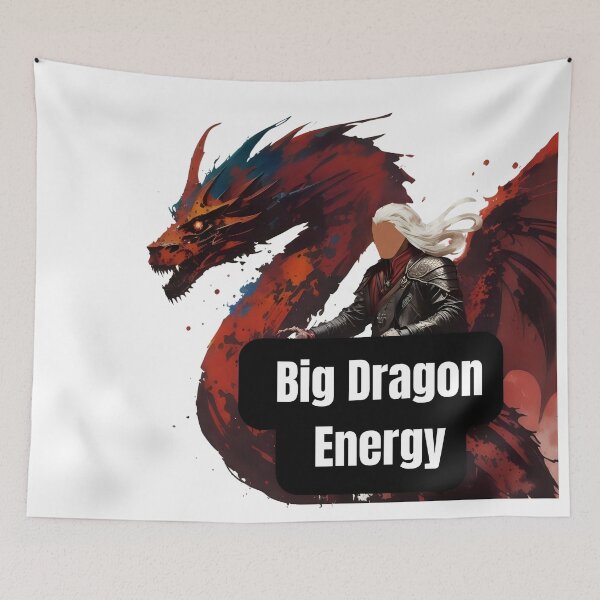 Item preview, The Rogue Pringe - Big Dragon Energy  designed and sold by Invisible-Cult.