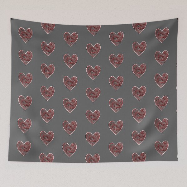Item preview, heart fingerprint love affection identity personal touch designed and sold by 4rpixs.