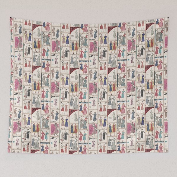 Item preview, Vintage Sewing Pattern Envelopes 1940s designed and sold by VintageStyle.