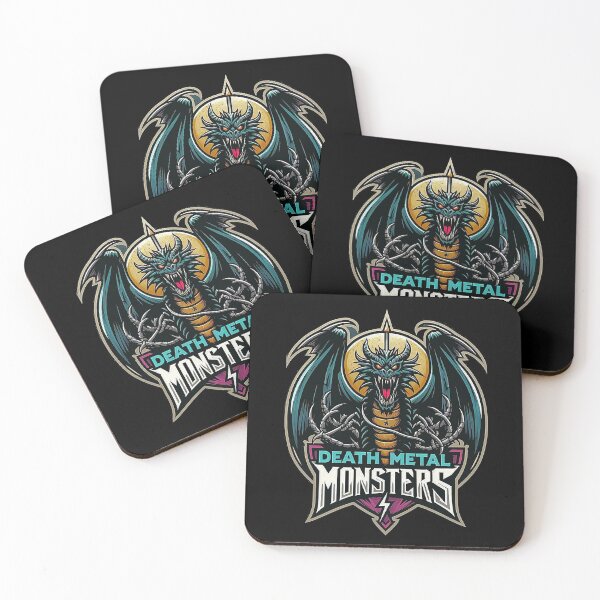 Item preview, Death Metal Monsters No. 3 designed and sold by Obsidianatelier.