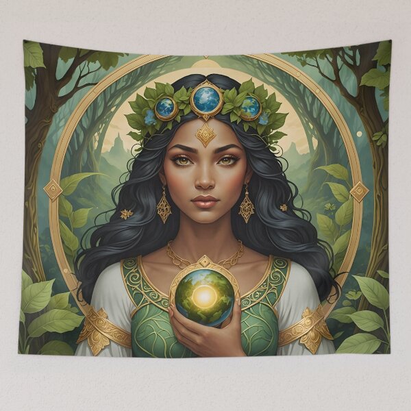 Item preview, Goddess Gaia. designed and sold by SoniaSarkali.