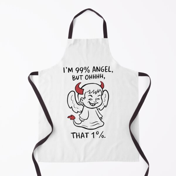 Item preview, angel and devil, funnyfits, Humor, Funny designed and sold by FunnyFits70.