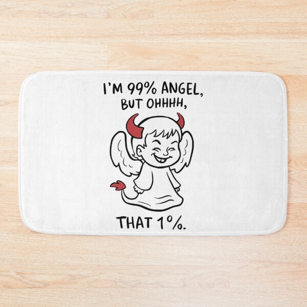 Item preview, angel and devil, funnyfits, Humor, Funny designed and sold by FunnyFits70.