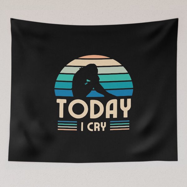 Item preview, Today I cry - Vintage Sunset designed and sold by Andreria.
