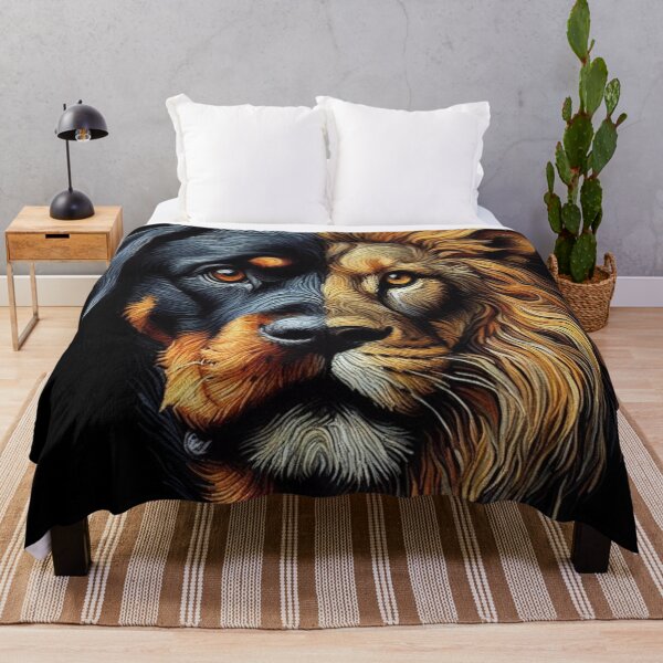 Item preview, Rottweiler y león designed and sold by 123ks.