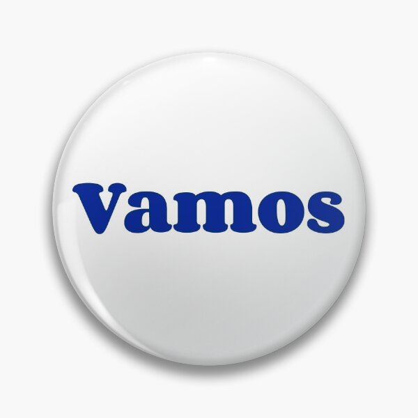 Item preview, Vamos blue typography designed and sold by trepiu.