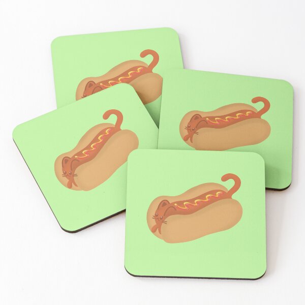 Item preview, Cute Hotdog Cat designed and sold by Catphonesoup.