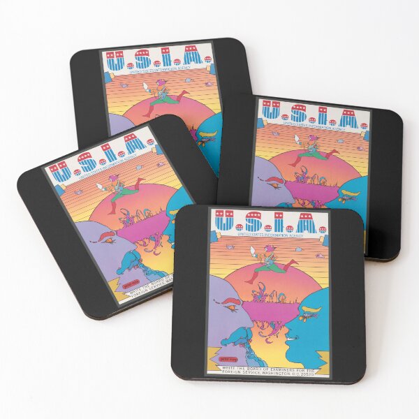Item preview, United States Information Agency Psychedelic Ad designed and sold by Matthew Kinnersly.