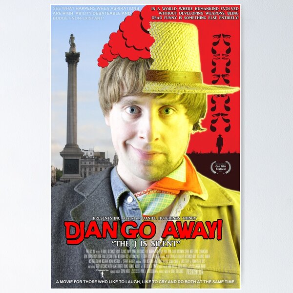 Django Away! - Movie Poster - Split Portrait Poster