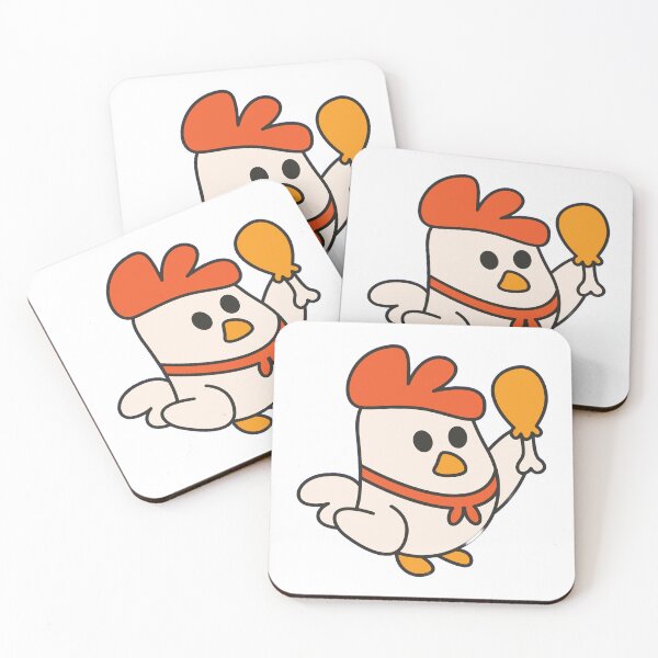 Item preview, Cute Chicken Offering Chicken Drumstick designed and sold by MinezJi15.