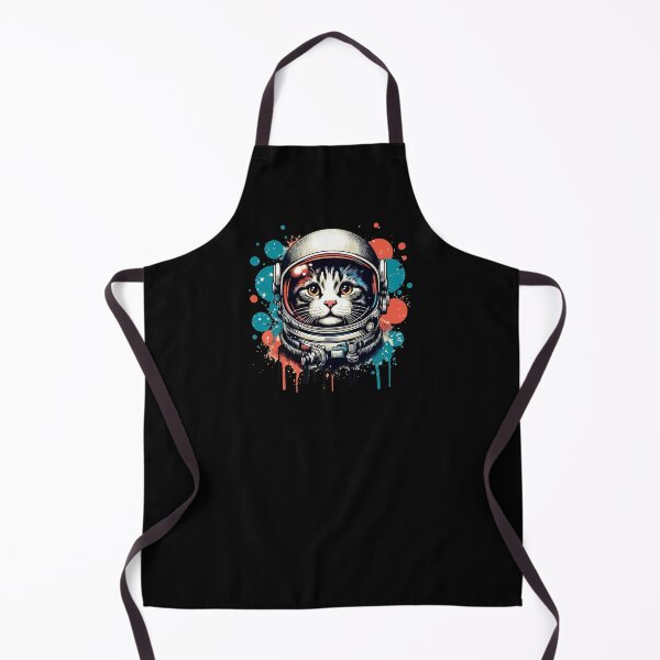 Item preview, Funny Astronaut Cat Pop Art Dripping designed and sold by TomFrontierArt.
