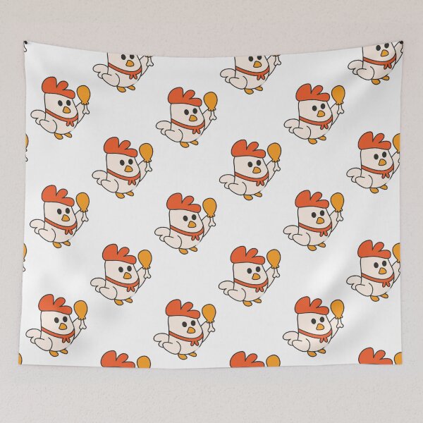 Item preview, Cute Chicken Offering Chicken Drumstick designed and sold by MinezJi15.