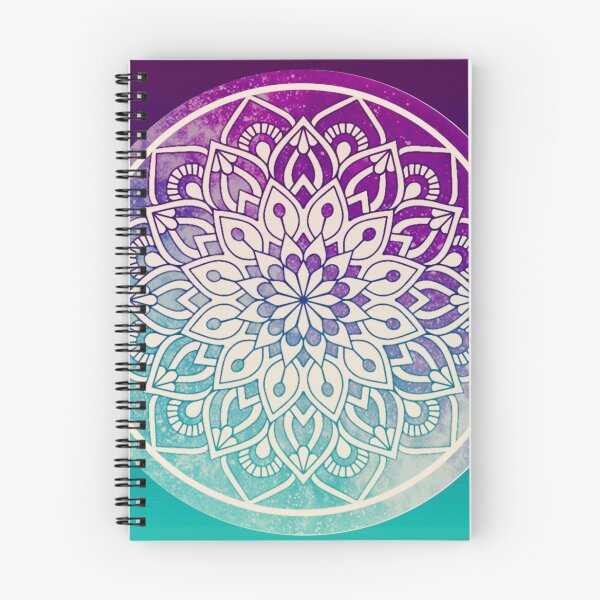 Item preview, Mandala in purple-turquoise designed and sold by AnnabellaRh.