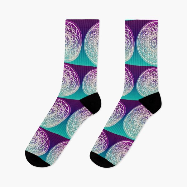 Item preview, Mandala in purple-turquoise designed and sold by AnnabellaRh.