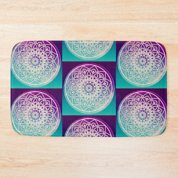 Item preview, Mandala in purple-turquoise designed and sold by AnnabellaRh.