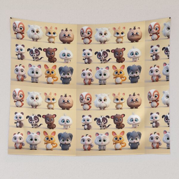 Item preview, Cute Animal Characters designed and sold by warayut.