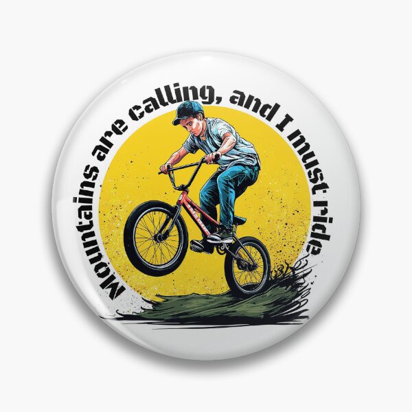 Item preview, Mountains are calling, and I must ride designed and sold by Concept-Hub.
