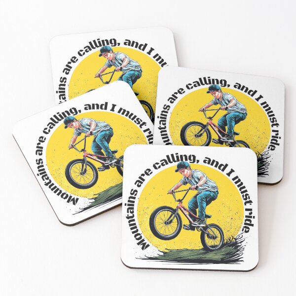 Item preview, Mountains are calling, and I must ride designed and sold by Concept-Hub.