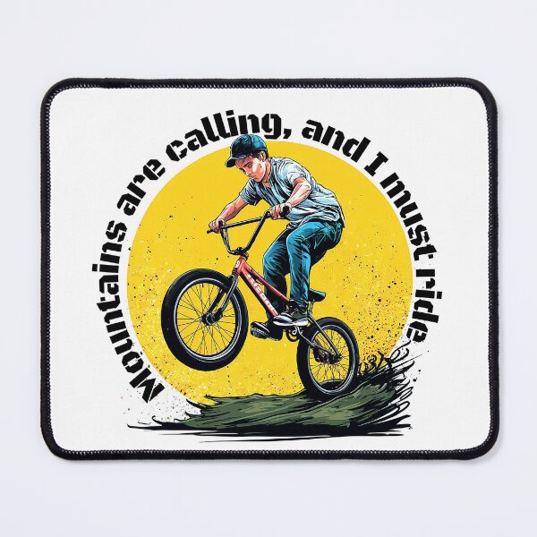 Item preview, Mountains are calling, and I must ride designed and sold by Concept-Hub.