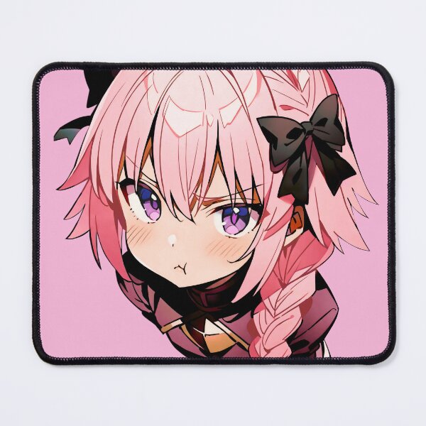 Item preview, POV Astolfo is Mad at You – Kawaii Pouting Anime Boy Meme Art designed and sold by MikaseSan.