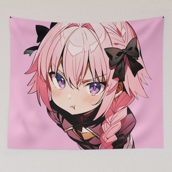 Item preview, POV Astolfo is Mad at You – Kawaii Pouting Anime Boy Meme Art designed and sold by MikaseSan.