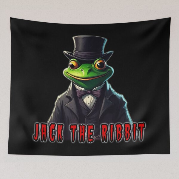 Item preview, Jack The Ribbit, Victorian Frog, Dark Humor designed and sold by Burn-Ego.