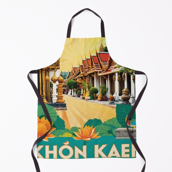 Item preview, Khon Kaen Thailand Vintage Travel Tourism designed and sold by TravelersGems.