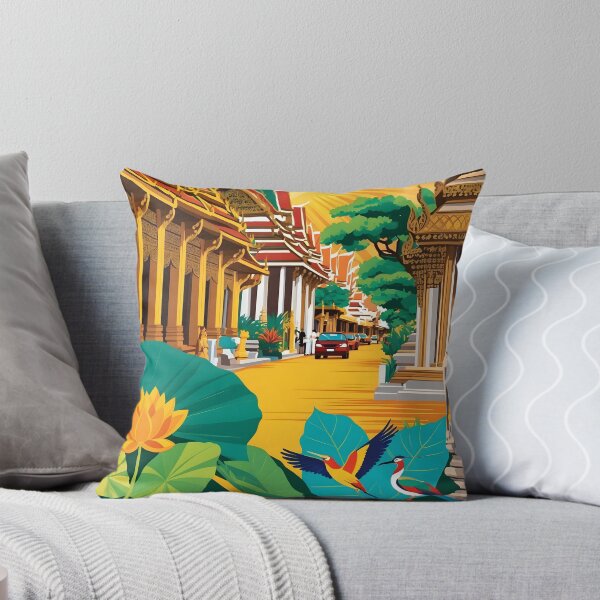 Item preview, Khon Kaen Thailand Vintage Travel Tourism  designed and sold by TravelersGems.