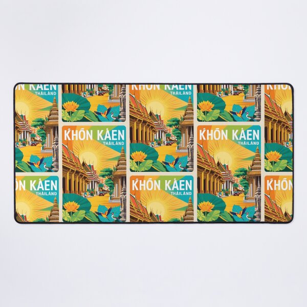 Item preview, Khon Kaen Thailand Vintage Travel Tourism  designed and sold by TravelersGems.