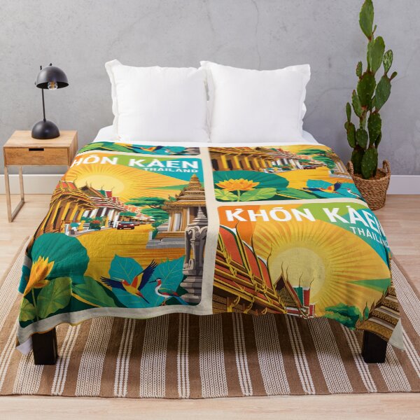 Item preview, Khon Kaen Thailand Vintage Travel Tourism designed and sold by TravelersGems.