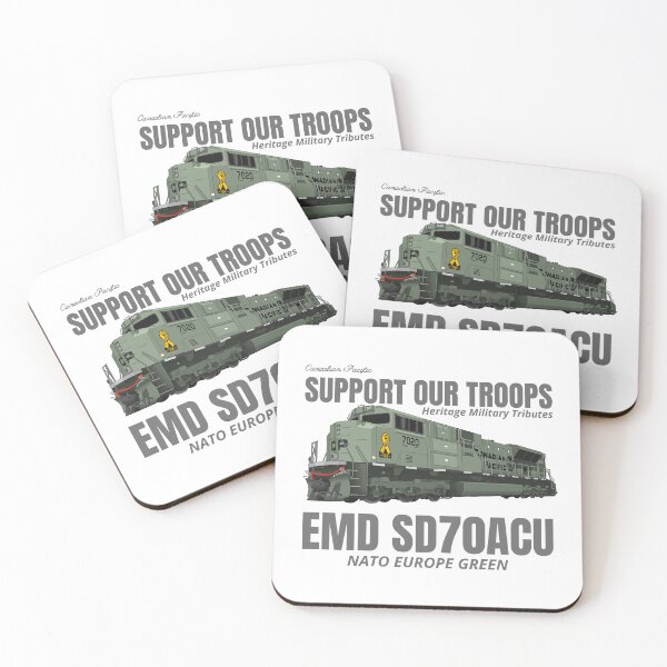 Item preview, Canadian Pacific EMD SD70ACU "NATO Green Europe" ediiton designed and sold by Official Artistic Vehicles.