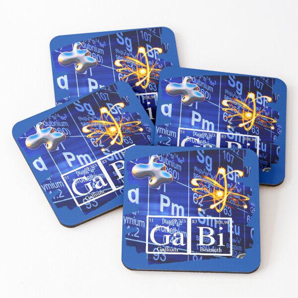 Item preview, Gabi, written with the periodic table of elements designed and sold by GabiVitryArt.