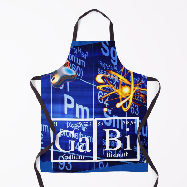 Item preview, Gabi, written with the periodic table of elements designed and sold by GabiVitryArt.