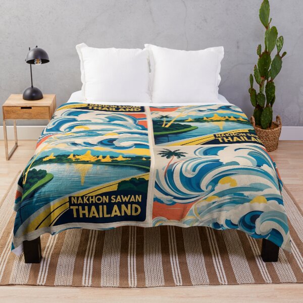 Item preview, Nakhon Sawan Tailandia Vintage Viajes Turismo  designed and sold by TravelersGems.