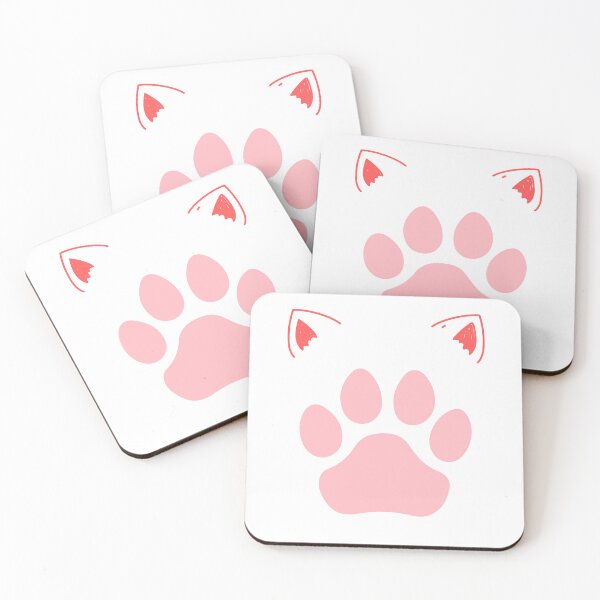 Item preview, Pink Cat Paw designed and sold by cats-dogs1.