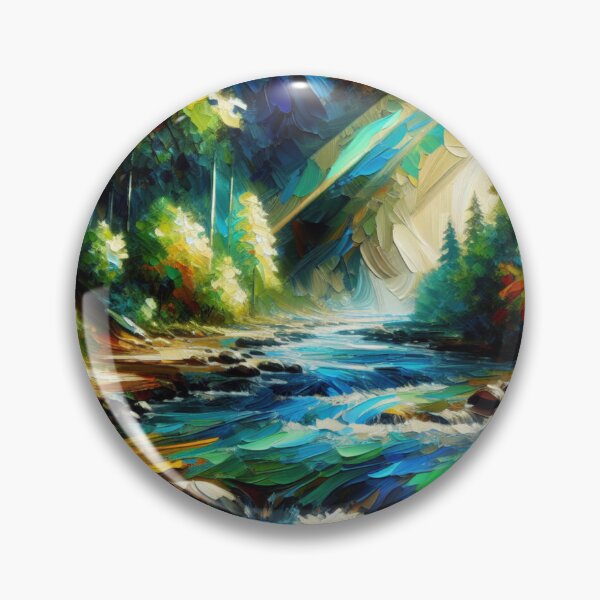 Item preview, Acrylic Lakes and Rivers designed and sold by InsanseCreation.