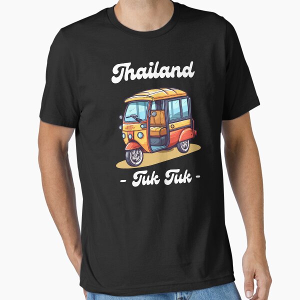 Item preview, Thailand Tuk Tuk Cute Retro Tuk Tuk Thai Bangkok Travel Poster designed and sold by Issam Taki.