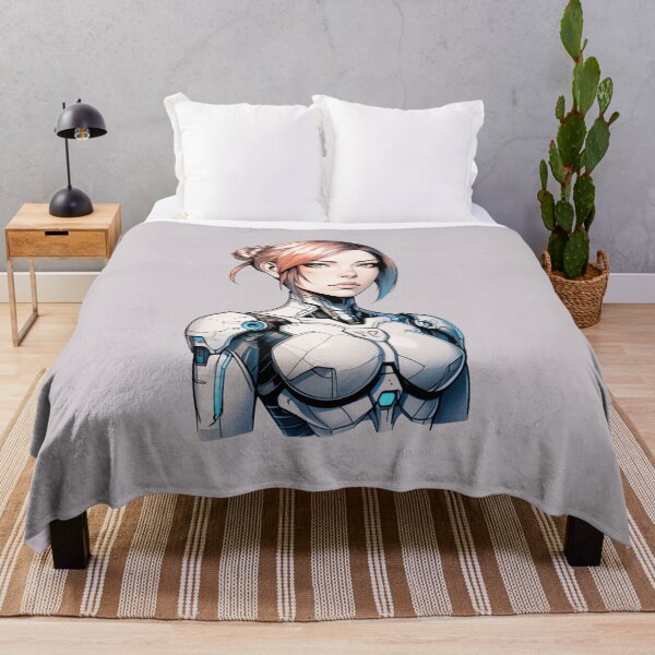 Aperçu de l'œuvre Cyborg Girl créée et vendue par ArtCraftLab.