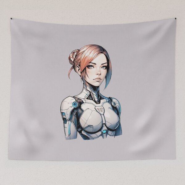 Item preview, Chica cyborg designed and sold by ArtCraftLab.