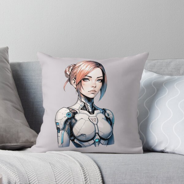 Aperçu de l'œuvre Cyborg Girl créée et vendue par ArtCraftLab.