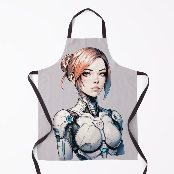 Aperçu de l'œuvre Cyborg Girl créée et vendue par ArtCraftLab.