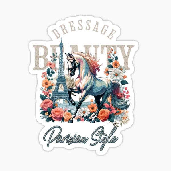 Aperçu de l'œuvre Dressage Beauté Paris créée et vendue par LeosCloset.