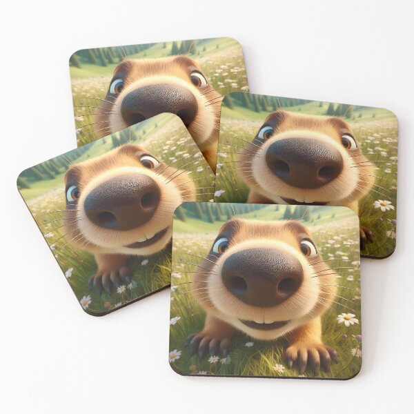 Item preview, marmot designed and sold by Nopasaran-Tsin.